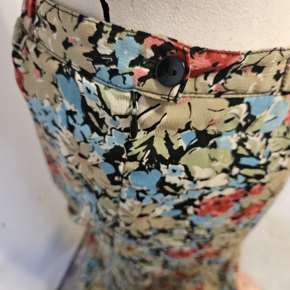 Beutiful Kathy Lee Maxi Floral Skirt Sz 6 - Picture 5 of 7